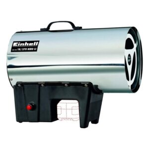 Aeroterma industriala pe gaz/acumulator Einhell GE-HG 18/370 Niro Li-Solo D/AT, 18 V, tehnologia PXC, 37W, 1.5 bar presiune maxima lucru, fara acumulator/incarcator