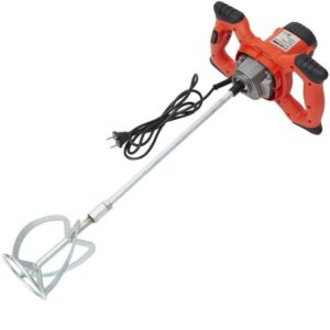 Amestecator electric Campion Profeesional Rosu, 3000 W, 800 RPM, Beton, Vopsea si Mortar, Bobinaj 100% Cupru