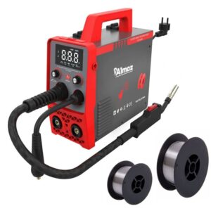 Aparat de sudura cu Plasma - GranDepo ALMAZ ES013 MIG-MMA 200A, Fir sudura MIG 0,8-1.0 mm electrozi sudura MMA 1.6mm-4mm MMA 200A MIG 200A Model ERGONOMIC cu doua role FIR...