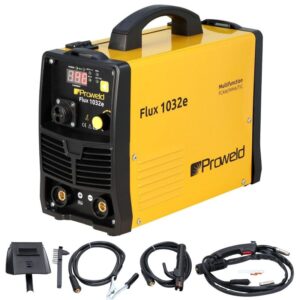 Aparat de sudura MIG-MAG ProWELD Flux 1032e, tip invertor, multifunctional, functiI FCAW MMA si TIG, amperaj 140A