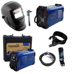Aparat de sudura Profesional Campion, 395 DK, MMA, 10-405 A, Cabluri 3 Metri, Electrozi 1.6 - 5 mm, 220V, Masca de sudura heliomata reglaj