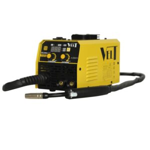 Aparat sudura cu sarma fara gaz sau electrod Velt MIG MMA 131, curent de sudare 40-130A, 4.5Kg, accesorii sudura, rola de sarma 0.8mm inclusa