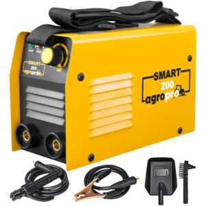 Aparat sudura semiprofesional AgroPro SMART 200, invertor, 200A, monofazat, cabluri 3m