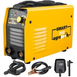 Aparat sudura semiprofesional AgroPro SMART 300, invertor, 300A, monofazat, cabluri 3m